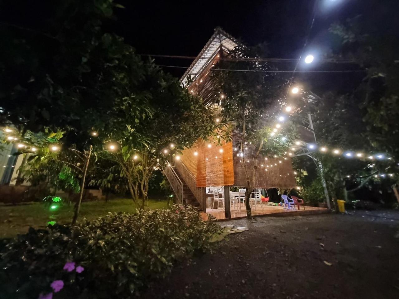 Homestay Vuon Trai Cay Nhiet Doi Vo Uu Garden Bao Loc Εξωτερικό φωτογραφία